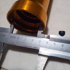 Внешний стакан пера вилки для Yamaha YZF R3 2019-2022 г.в., золотой