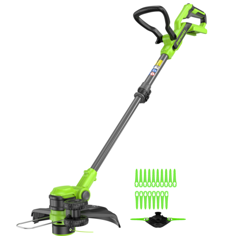 Триммер аккумуляторный Greenworks G40LT331, 40V, 33 см, без АКБ и ЗУ (2113507)