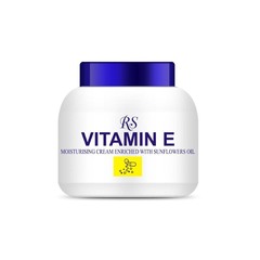 Крем для тела увлажняющий с витамином Е и маслом подсолнуха AR Vitamin E cream with sunflowers oil 200 гр.