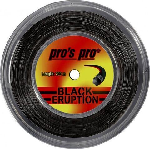 Теннисные струны Pro's Pro Eruption (200 m) - black