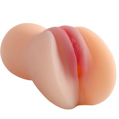 Мастурбатор в виде вагины, компактный (светлый)