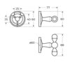 Art&Max AM-E-2686SJ-Br ANTIC CRYSTAL AM-E-2686SJ-Br Крючок, бронза