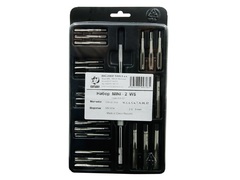 Набор метчиков комплектных M3 -M12 115CrV3 CSN223010 (+ вороток) 25пр Bucovice(CzTool) 310127