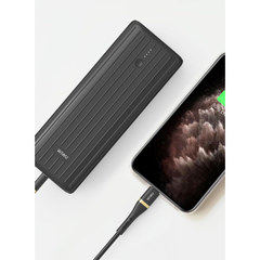Внешний аккумулятор WiWU JC-09 (20000 mAh, Type-C) черный
