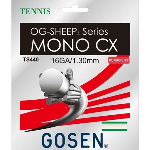 Теннисные струны Gosen OG-SHEEP Mono CX - white