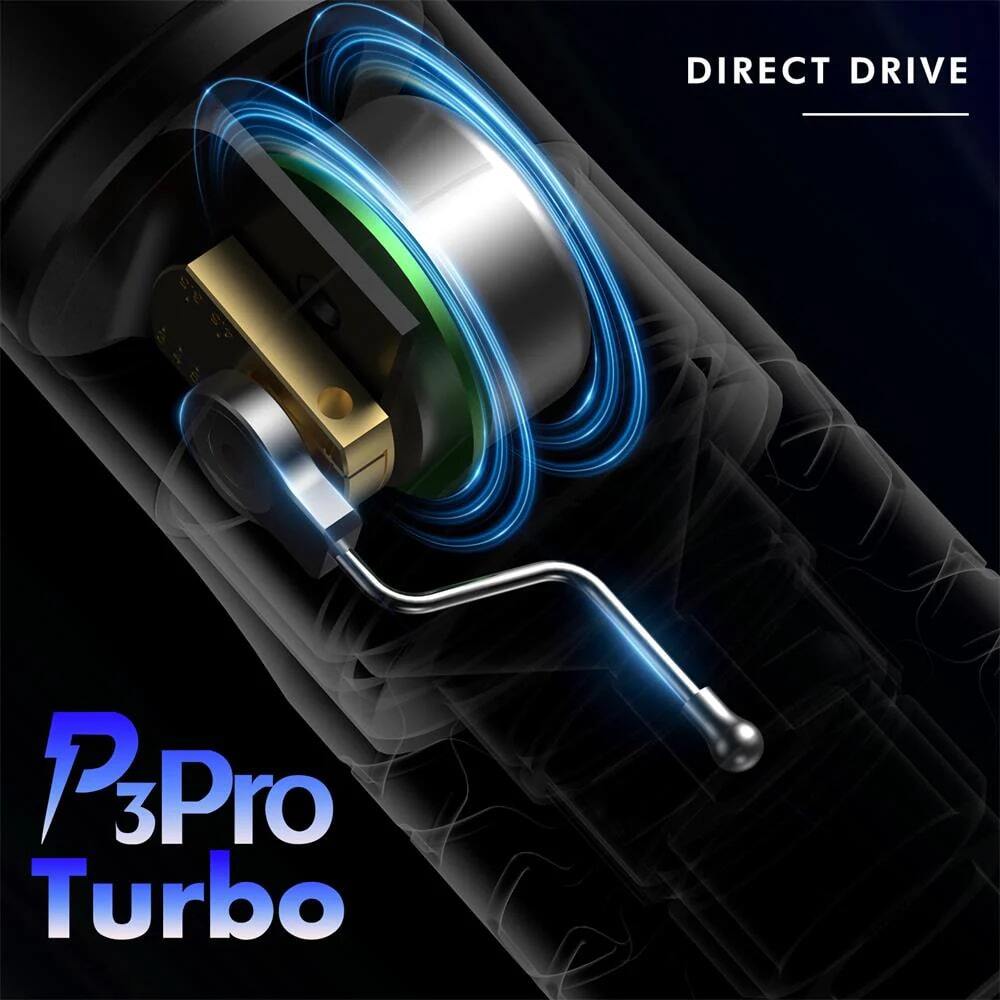 Беспроводной аппарат для тату и перманента EZ P3 Pro Turbo 2 аккумулятора