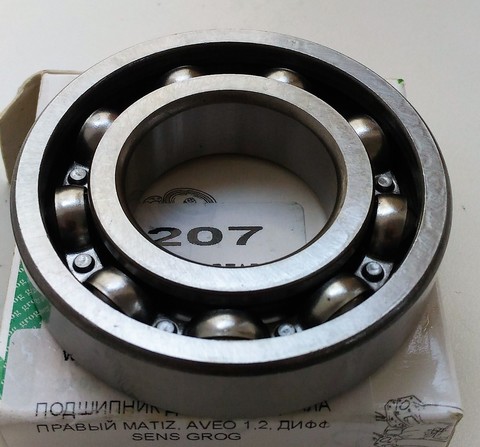 ПОДШИПНИК ДИФФЕРЕНЦИАЛА ПРАВЫЙ MATIZ, AVEO 1,2; ЛЕВ/ПРАВ SENS, ТАВРИЯ GROG 35*72*17
