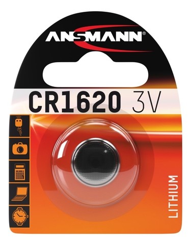 Батарейка CR 1620 ANSMANN 3V (Premium)