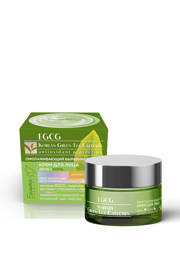 Купить БелитаМ EGCG Korean Green Tea Catechin Крем для лица деньночь