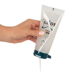 Гель-смазка анальная Just Glide Premium Anal гиалуроновой кислотой и пантенолом 200 мл.