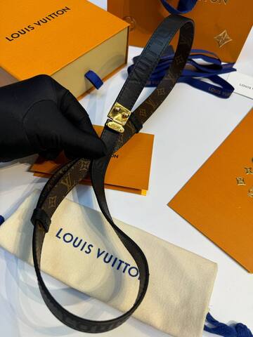 Ремень Louis Vuitton Serrures чёрный