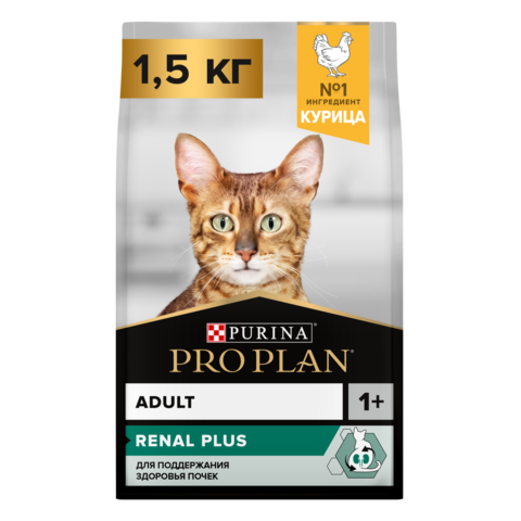 Pro Plan Original cухой корм для взрослых кошек (курица) 1,5кг