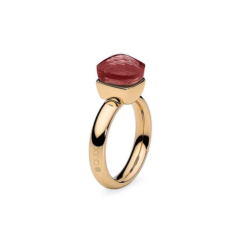 Кольцо Qudo Firenze ruby 17.2 мм 610210/17.2 R/G цвет красный