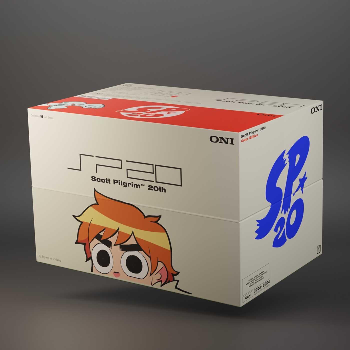 Scott Pilgrim 20th Anniversary Color Hardcover Box Set – купить по