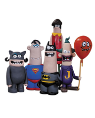 DC Nation: Aardman Action Figure Five Pack