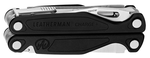 Мультитул Leatherman Charge Plus 100 mm, 17 функций, чёрный, кробка картонная (832555)