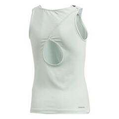 Футболка для девочки Adidas G Keyhole Tank - dash green/shock yellow