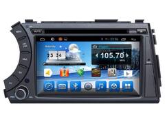 Магнитола SsangYong Kyron (2005-2015) Android 10 4/64GB IPS DSP 4G модель KR-7062S10