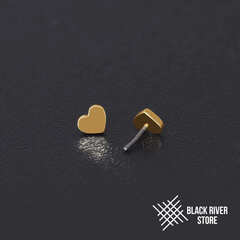 Heart PVD Yellow Б/Р