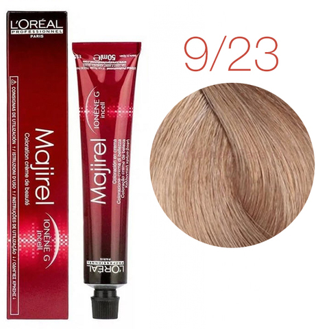 L'Oreal Professionnel Majirel 9.23 (Очень светлый блондин перламутрово-золотистый) - Краска для волос