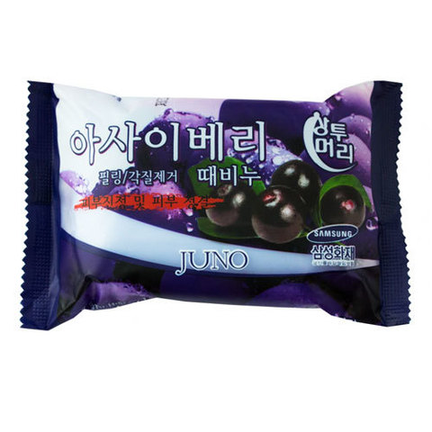 Juno Peeling Soap Acai Berry - Мыло с отшелушивающим эффектом с асаи