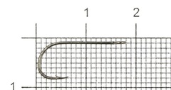 Крючки одинарные LUCKY JOHN LJH559 BN №8, 8 шт