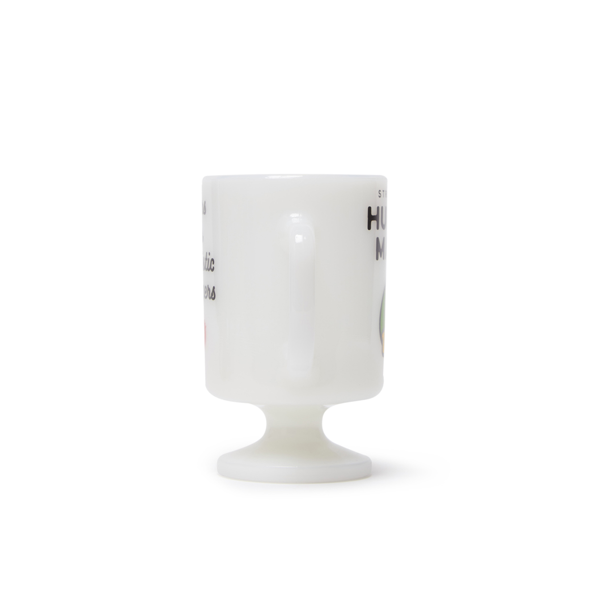 HUMANMADE VICK MILK GLASS PEDESTAL MUG aljaser.com.bh