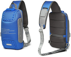 Рюкзак однолямочный Ozuko 9283 Blue - 2