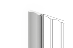 Финишный молдинг LF138A NP