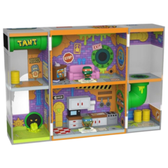 Набор Funko Bitty POP! Bitty Box TMNT Sewer Lair +2 Bitty POP! Michelangelo+Leonardo