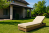 Матрас для шезлонга ReeHouse Mattress Acrylic, светло-бежевый