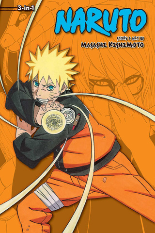 Naruto (3-in-1 Edition) Vol. 18 (На английском языке)