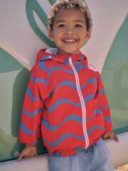 Куртка непромокаемая с капюшоном для мальчика Next E45-734, Бежевый