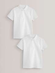 Поло школьное для мальчика Next 250-111, 2 шт., Белый