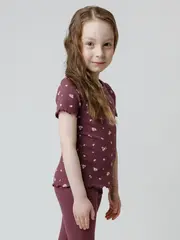 фуфайка  для девочки  КР 302814/бордовый 1411 Н068.1 к651