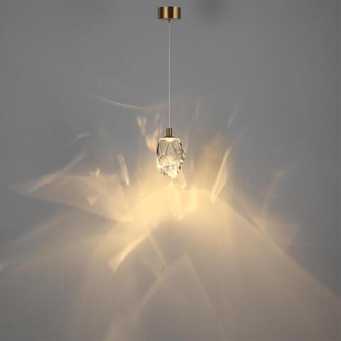 Подвесной светодиодный светильник Odeon Light GEMME 7114/4LC