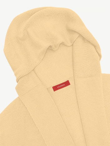 Кардиган с капюшоном из экохлопка