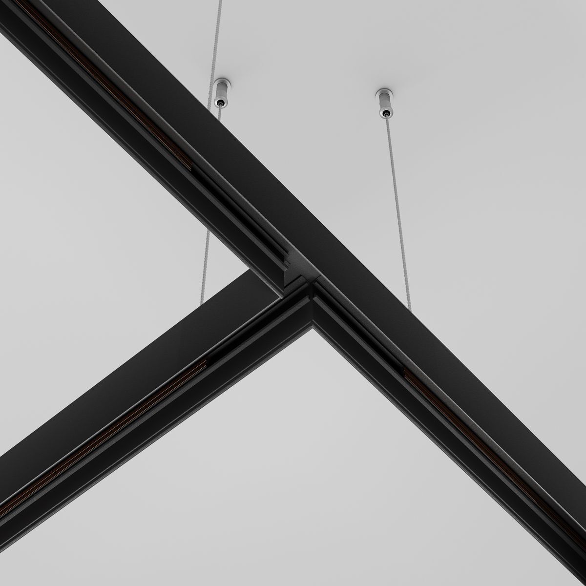 Коннектор T-образный Maytoni Technical Exility Busbur TRA034CT-41B