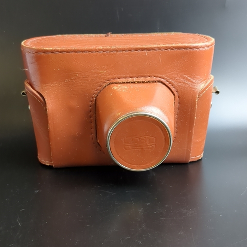 №5 Фотоаппарат "ФЭД" с объективом "Индустар-61 Л/Д" в родном кофре, металл, пластик, стекло, кожа, Харьковский машиностроительный завод им. Дзержинского (ФЭД), СССР, 1978-1980 гг.