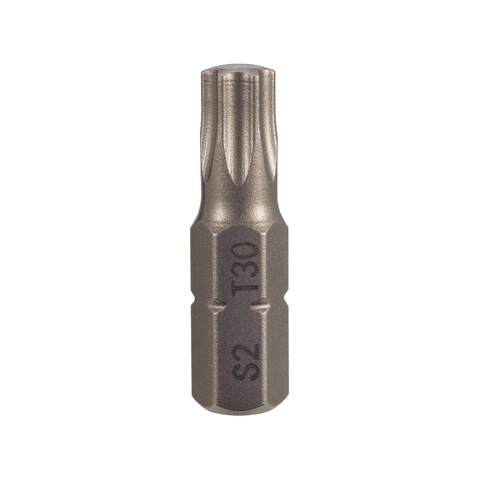 Бита T30 х25мм TORX S2 1шт SGS 6325-T30