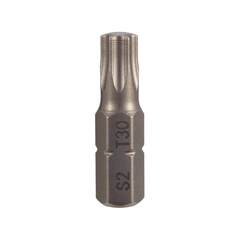 Бита T30 х25мм TORX S2 1шт SGS 6325-T30