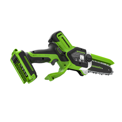Цепная мини-пила Greenworks GD24CS15 24V (15 см) аккумуляторная, без АКБ и ЗУ