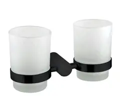 Подстаканник двойной HAIBA HB8408-7 черный