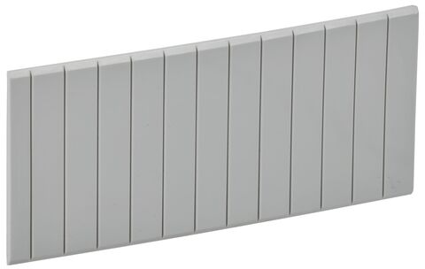 Заглушка 6 модулей серая IEK