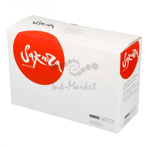 Фотобарабан Sakura 101R00555 для XEROX, черный, 30000 к.