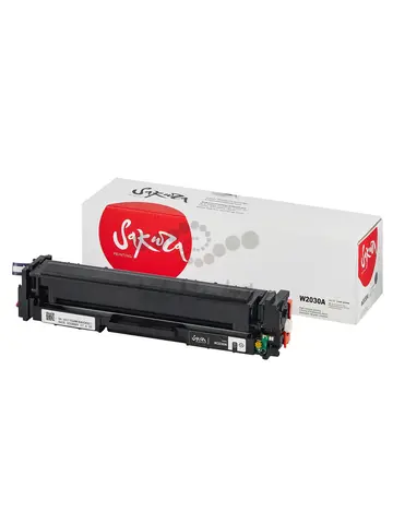 Картридж Sakura W2030A (415A) для HP, черный, 2400 к.