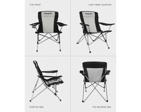 Картинка кресло кемпинговое Kingcamp 3849 Comfort Arms Chair  - 2