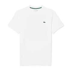 Теннисная футболка Lacoste Ultra Dry Printed Tennis - white