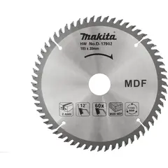 Пильный диск 185х30/16/20х/60 Makita D-17902