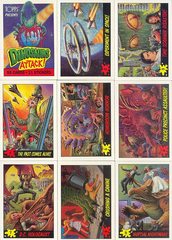 Dinosaurs Attack Collector Cards Pack || Коллекционные карточки Динозавры Атакуют 1988 год